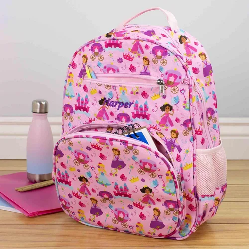 Vista 2 de DIBSIES Mochila personalizada de la colección Adventure, Princesa, Mochila