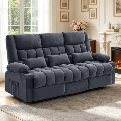 Vista 10 de Silla reclinable giratoria 2-Gris