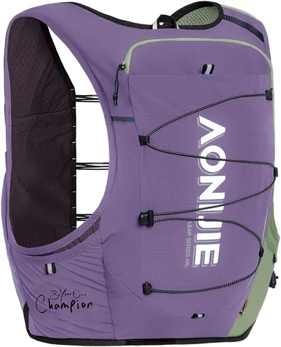 Vista 13 de AONIJIE Chaleco de hidratación para correr, ligero y de gran capacidad, para mujeres y hombres, mochila de hidratación para teléfonos de 6.8 pulgadas