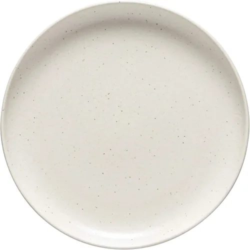 Vista 7 de Casafina Plato de ensalada de cerámica de cerámica de 9 pulgadas, colección Pacifica, gris ostra Vajilla apta para microondas y lavavajillas