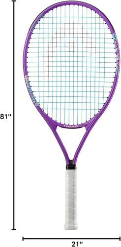 Vista 10 de Raqueta de tenis junior pre-encordada Head Instinct 23