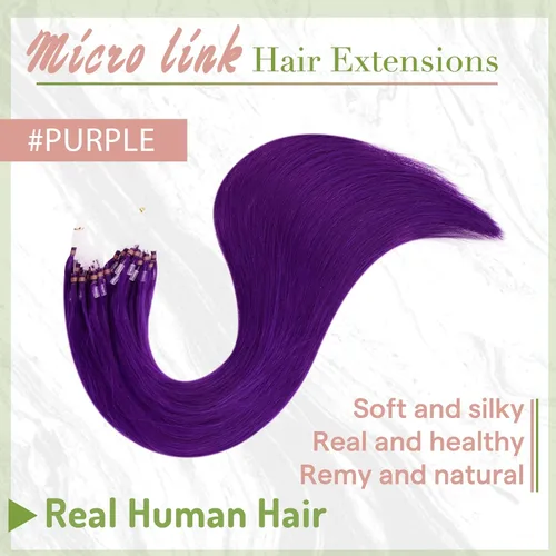 Vista 104 de RUNATURE Extensiones de cabello humano con punta en U, color marrón ceniza a rubio platino