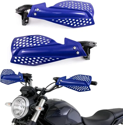 Vista 15 de Guardamanos para motos universales de 7/8" (22mm) para motocross (negro)