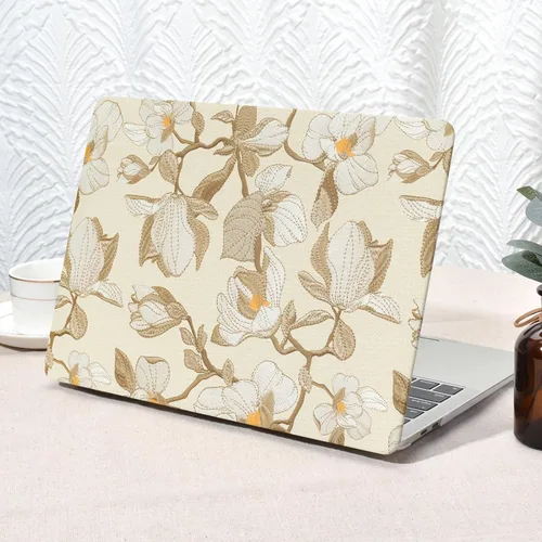 Vista 9 de Seorsok Funda compatible con MacBook Air de 15 pulgadas versión 2026 2025-2023 M5 A3448 M4 A3241 M3 A3114 M2 A2941 Touch ID, funda rígida de piel