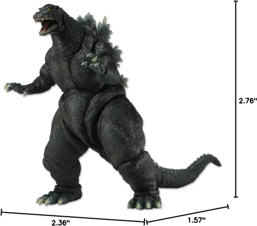 Vista 4 de NECA Godzilla Serie clásica 1 – '94 Godzilla – Figura de acción de cabeza a cola de 12 pulgadas