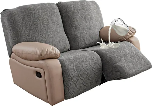 Vista 29 de Funda para Silla Reclinable 100% Impermeable, 1 Pieza Fundas Elásticas para Sofá Reclinable Lavables para Silla Reclinable para Mascotas, Perros