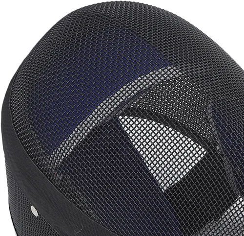 Vista 6 de Equipo de protección de esgrima, forro impermeable, máscara de entrenamiento de esgrima, duradera, ligera, acabado antirreflejo, negro con babero