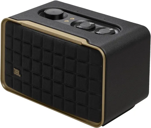 Vista 6 de JBL Authentics 200 - Altavoz inteligente de estilo retro para el hogar con Wi-Fi incorporado, Bluetooth y asistentes de voz, Alexa y Google