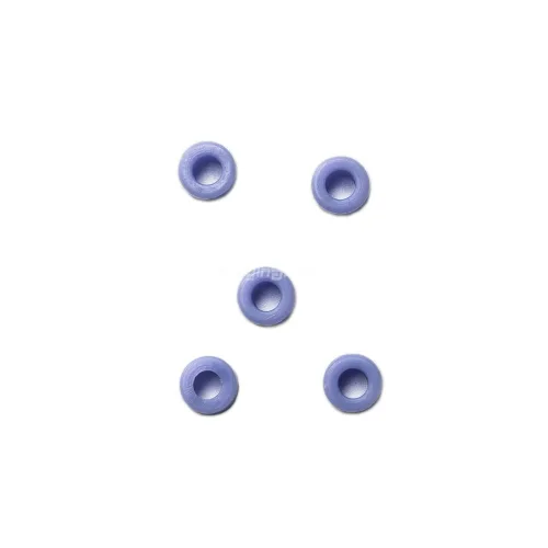 Vista 8 de Código de Color Dental Anillo Banda Silicona Higienista Instrumento Código Anillos S/L Autoclavable 135ºC (S, Negro)