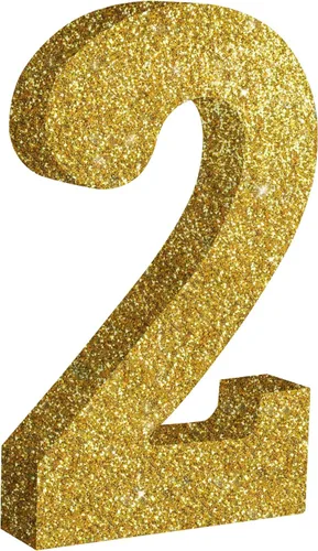 Vista 15 de TONIFUL Centros de mesa de madera número 0 con purpurina dorada de 7.8 pulgadas, decoración de fiesta de cumpleaños, oro brillante digital 0