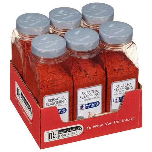 Vista 8 de McCormick Culinary Condimento Sriracha, 22 onzas, un recipiente de 22 onzas de condimentos Sriracha para cocinar, perfecto en salsas, untables