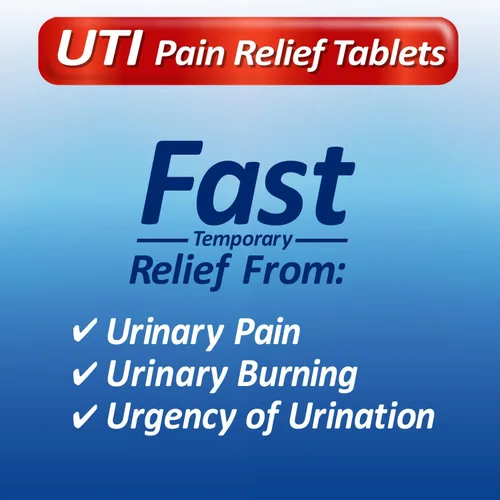 Vista 5 de Tabletas Uristat Ultra UTI para Alivio del Dolor, Alivio Rápido de Infección del Tracto Urinario del Dolor Urinario, Ardor, Urgencia, Máxima