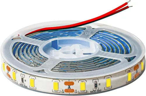 Vista 10 de Tira de luces LED de 5V USB 9.84 pies, 3500K blanco cálido, tira de luces LED flexible impermeable de SMD2835 con 180 LEDs, regulable, luz de tira