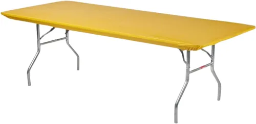 Vista 30 de Kwik-Covers Protectores para mesa rectangulares, de 6 pies, de plástico, de 30 x 72 pulgadas. Paquete de 5 unidades., Negro