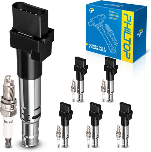 Vista 40 de PHILTOP UC15 Paquetes de Bobina de Encendido Compatibles con Volkswagen 1951-1953 1965 1967-1979 Beetle, 1971-1979 Super Beetle, MG 1962-1974 MGB