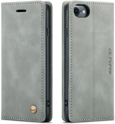 Vista 119 de QLTYPRI Para iPhone Air Case Wallet Con Tarjetero, Vintage PU Cuero Kickstand Cierre Magnético A Prueba De Golpes Folio Libro Funda Para IPhone 17