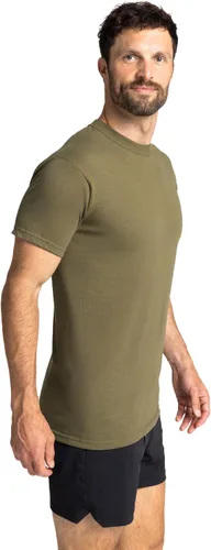 Vista 7 de Soffe Paquete de 3 camisetas militares de poliéster y algodón de Estados Unidos para hombre Canela