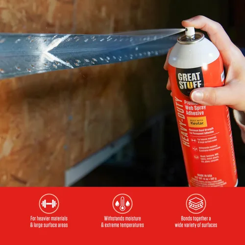 Vista 3 de Great Stuff™ Adhesivo Web Heavy-Duty - 14 oz - Aerosol
