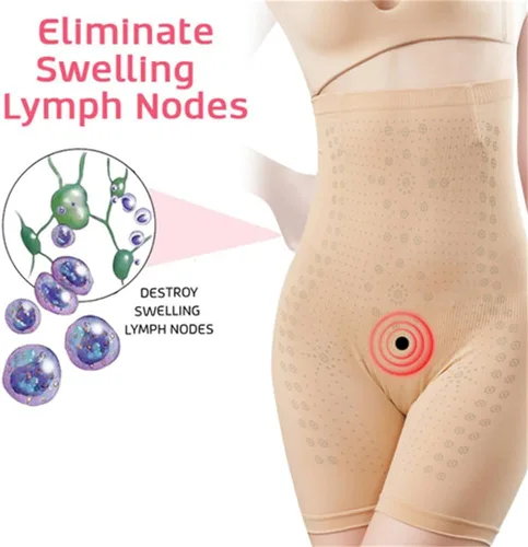 Vista 4 de VERENIX ANGELSLIM Body de iones de oxígeno negativo para quemar grasa, control de abdomen y desintoxicación, pantalones cortos de reparación