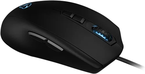 Vista 7 de Mionix mouse Ambidiestro Negro LED multicolor