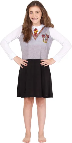 Vista 2 de Intimo uniforme de Gryffindor de Hermoine, colección de Harry Potter, talla SL, para niña.