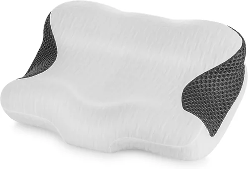 Vista 11 de Almohada CPAP Elviros HSA/FSA para dormir de lado y boca abajo Blanco