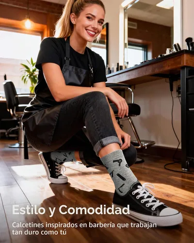 Vista 2 de Jeasona Calcetines lindos para mujer, divertidos regalos de cumpleaños de Navidad para mujeres, madres y adolescentes Funny Gifts as Birthday