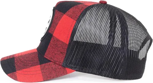 Vista 145 de Urban Effort Gorra trasera de malla, para hombres y mujeres, gorra de béisbol de 5 paneles, gran cierre a presión para caza y senderismo