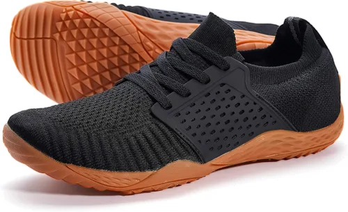 Vista 3 de WHITIN - Zapatos deportivos para mujer, minimalistas, sensación de andar descalza, suela sin caída.