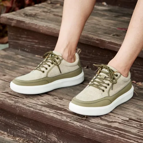 Vista 7 de OrthoComfoot Zapatillas ortopédicas de moda para hombre para fascitis plantar zapatos de caminar acolchados de apoyo casual para la diabetes