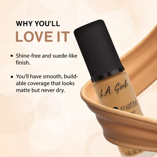 Vista 2 de L.A. Girl Base mate PRO - Bronceado claro