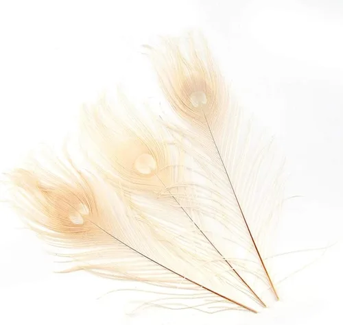 Vista 15 de Shekyeon Centro de mesa de boda de plumas de pavo real teñido de plumas blanqueadas de 10 a 12 pulgadas, paquete de 10 (negro)