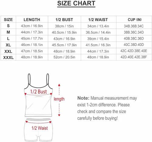 Vista 6 de Frenchie French Bulldog Women Two Piece Tankini Swimwear Swimsuits Bathing Suits Set with Strappy Top and Shorts