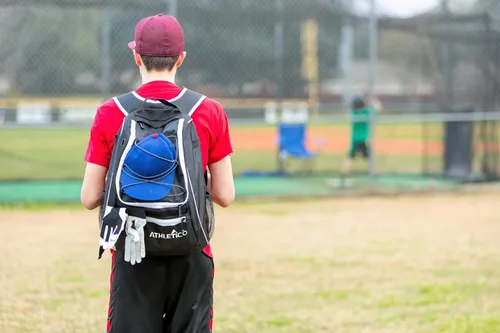Vista 6 de Athletico - Mochila para bate de béisbol, mochila para equipamiento y accesorios de béisbol, T-Ball y sóftbol para jóvenes y adultos Para guardar