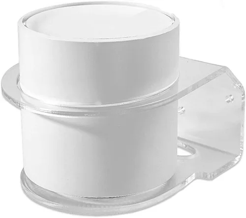 Vista 8 de HOLACA - Soporte de pared para TP-Link Deco X20 X55 X55 Pro X60 X68 WiFi 6 Mesh WiFi (AX1800, AX3000, AX3600), soporte acrílico simple y resistente