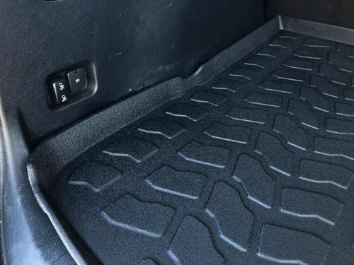 Vista 7 de Forro de carga – Tapete de maletero para Ford Edge 2015-2022 – Alfombrillas de maletero resistentes a la intemperie para automóviles con borde