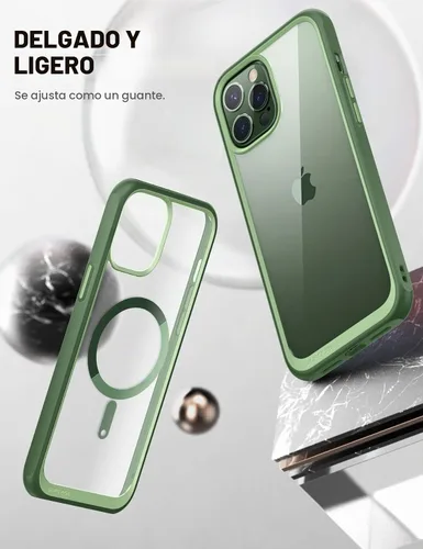 Vista 2 de SUPCASE Funda para iPhone 13 Pro (Unicorn Beetle Mag), [Compatible con MagSafe] [Protección de Grado Militar] Funda Protectora Delgada Transparente