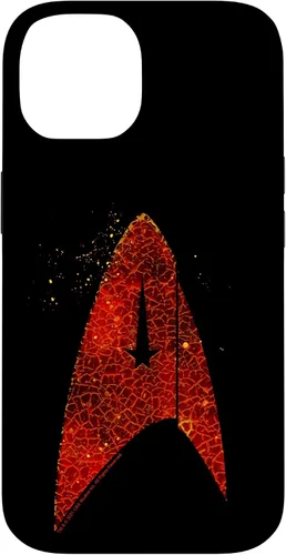 Vista 4 de Star Trek: Discovery On Fire Command Insignia - Carcasa para iPhone 17