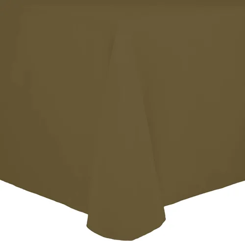 Vista 24 de Ultimate Textile Cotton-Feel - Mantel ovalado de poliéster hilado resistente a las manchas y a las arrugas, lavable a máquina, color berenjena, 1