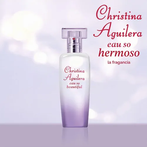 Vista 3 de Christina Aguilera Eau So Beautiful, Perfume para mujer, Eau de Parfum en aerosol, 1.0 fl. oz.