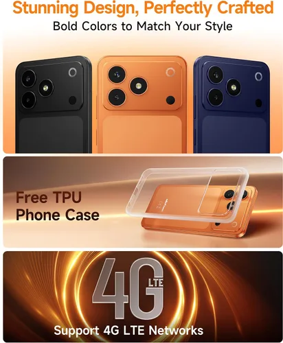 Vista 7 de Ulefone Note 23 4G Unlocked Smartphone Android 16 Go, 3GB RAM+32GB, 5000mAh Black