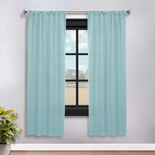 Vista 25 de Superior Blackout Curtains, Room Darkening, Bedroom, Drapes, Kitchen, Living Room Window Accents, Sun Blocking, Thermal, 2 Pack, Solid Blackout