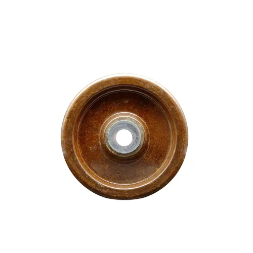 Vista 7 de Rueda fenólica de alta temperatura de 3" x 1.5" solamente - Perforación de 3/8" - Capacidad de 400 lbs por rueda - Marca Service Caster