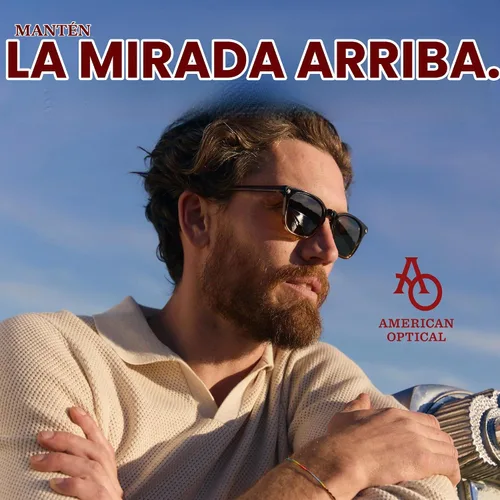 Vista 5 de American Optical Gold Original Pilot Sunglasses Nylon & Glass Lenses Polarized & Non-Polarized