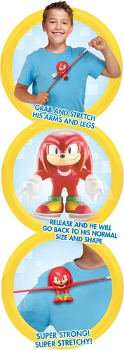 Vista 5 de Character Options ltd 07938 SEGA - Juguete elástico para nudillos sónicos. Increíble diversión elástica. Regalo perfecto de Navidad o cumpleaños