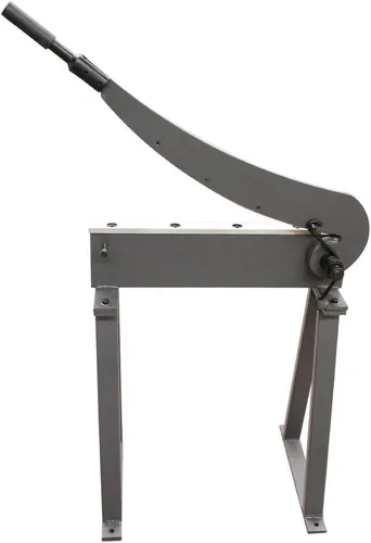 Vista 3 de KAKA INDUSTRIAL Tijeras de chapa metálica, 20 pulgadas, calibre 16 (0.06 pulgadas), cortador de hojas con soporte para fabricación industrial
