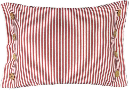Vista 8 de KINGROSE Fundas de cojín decorativas de mezcla de lino de 8 botones para sofá, dormitorio, 16 x 20 pulgadas