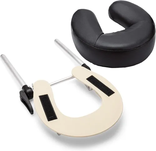 Vista 9 de Mesa de masaje, cuna y almohada, reposacabezas de cama de spa de masaje ajustable Massage Table/Bed/Chair Headrest Platform with Face Pillow