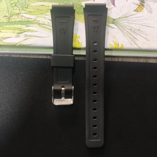 Vista 3 de Correa de repuesto para Casio F-84F-91WF-94F-105A158A168, correa de reloj de PU suave para Casio Serie A158