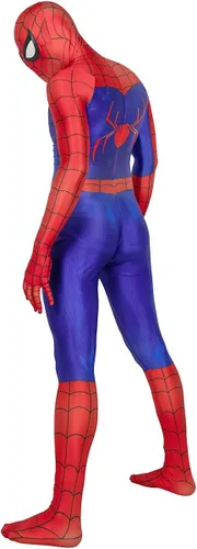 Vista 3 de Disfraz de superhéroe de elastano para cosplay, Zentai, body completo para Halloween, estilo 3D